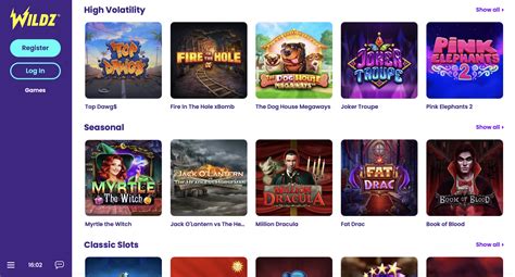 Wildz Casino Games .